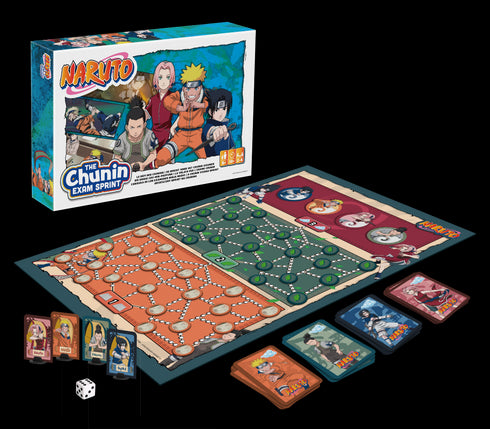 Cartamundi 103052001 Namizna igra Naruto: Chunin testni šprint