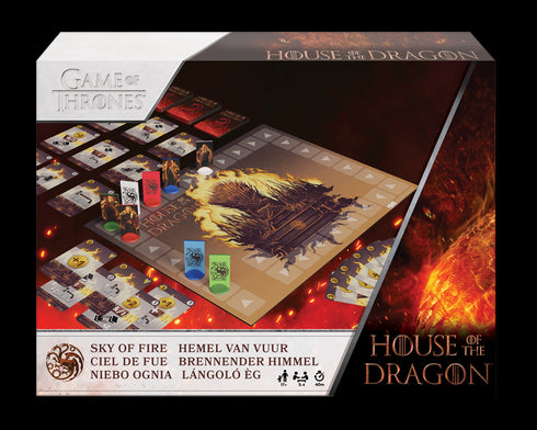 Cartamundi 103059071 Namizna igra Zmajeva hiša - Nebo ognja