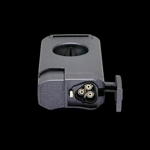 Vžigalnik Ronson 118002 za cigare plinski Jet Flame Thunder, Grey