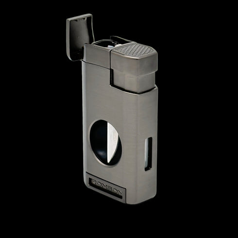 Vžigalnik Ronson 118003 za cigare plinski Jet Flame Thunder, Gun Metal