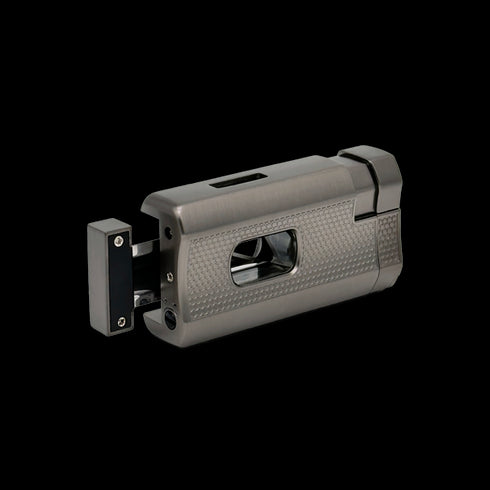 Vžigalnik Ronson 118003 za cigare plinski Jet Flame Thunder, Gun Metal