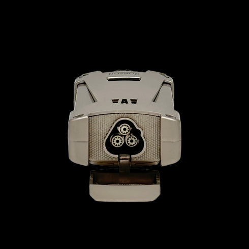 Vžigalnik Ronson 119003 za cigare plinski Jet Flame Hurricane, Grey Satin