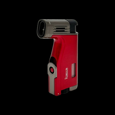 Gorilnik Ronson 120003 plinski Jet Flame Breeze, Red