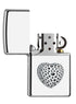 Zippo 2.006.885 vžigalnik Mini Heart Emblem