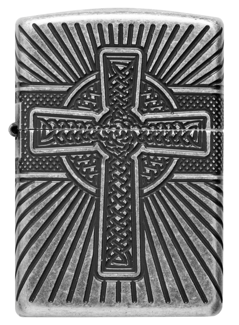 Zippo vžigalnik 29667 Celtic Cross 360°