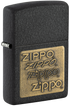 Zippo 362 vžigalnik Zippo Logo Brass Emblem