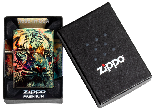 Zippo vžigalnik 46145 Colorful Tiger