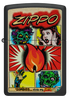 Zippo 46229 vžigalnik Zippo Comic Design, Black Matte