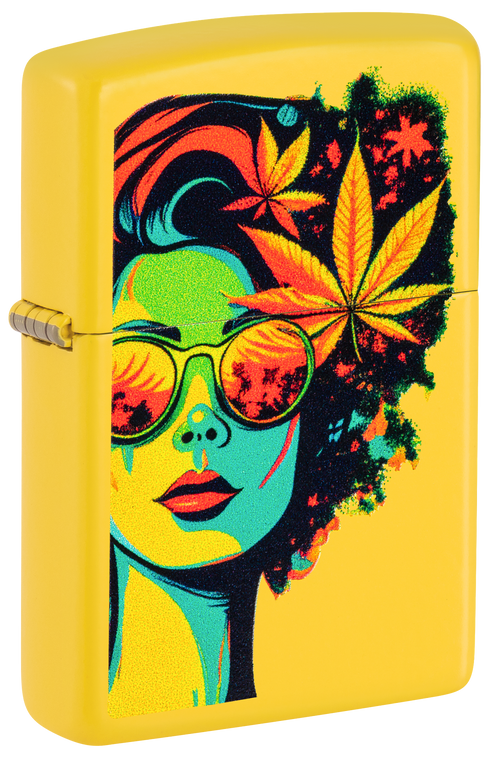 Zippo 46231 vžigalnik Cannabis Woman