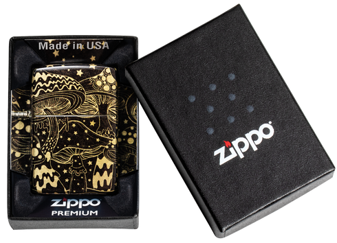 Zippo vžigalnik 46277 Mushrooms 360°