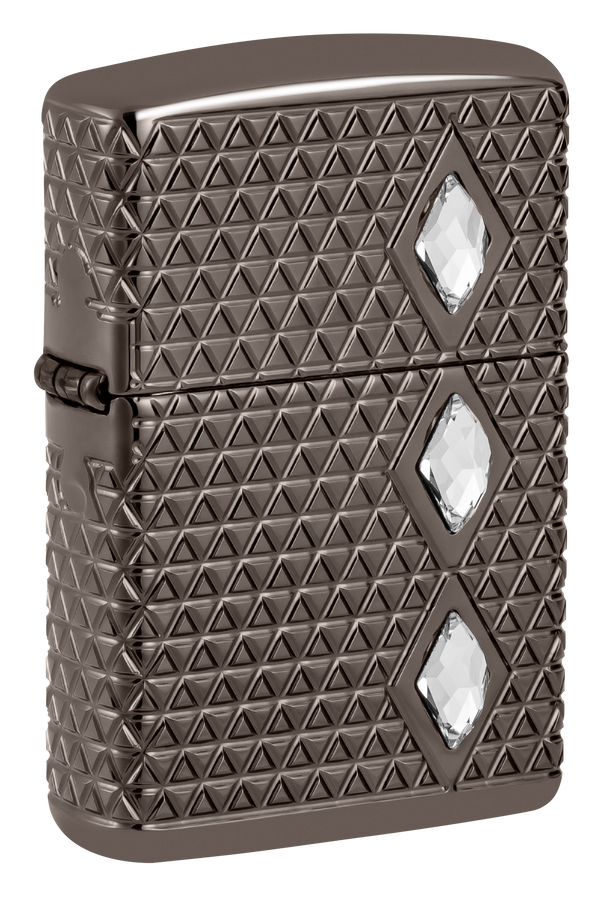 Zippo vžigalnik 46316 vžigalnik Armor Pattern Crystals