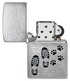 Zippo vžigalnik 46322 Foot and Paw Prints
