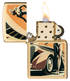 Zippo 60.007.258 vžigalnik Vintage Car & Woman