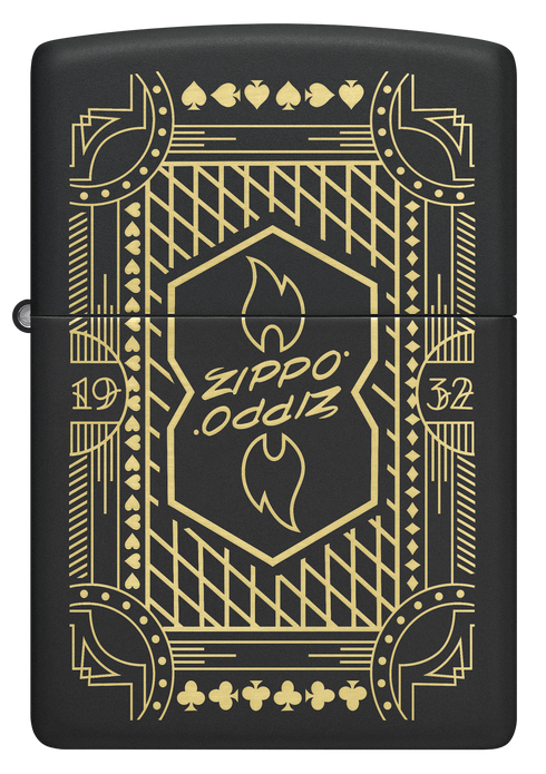 Zippo 46483 vžigalnik Retro 1932, Black Matte