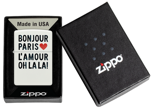 Zippo 60.007.413 vžigalnik Bonjour Paris