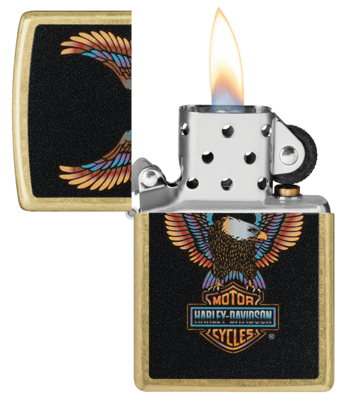 Zippo vžigalnik 46678 Harley-Davidson® Colorful Eagle