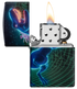 Zippo 46701 vžigalnik Cyber T-Rex Meme, Glow in the Dark