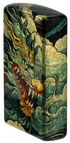Zippo 46705 vžigalnik Asian Dragon, 540 Tumbled Brass