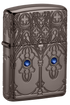 Zippo 46753 vžigalnik Spiritual Pattern Armor, Black Ice