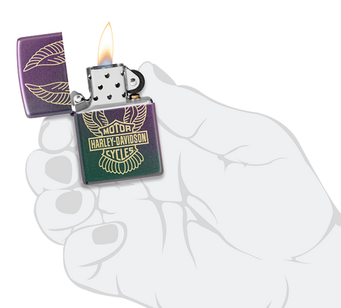 Zippo vžigalnik 46859 Harley-Davidson® Wings