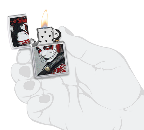 Zippo 60.007.516 vžigalnik Samurai Woman