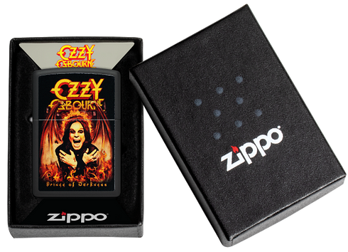 Zippo 47082 vžigalnik Ozzy Osbourne, Black Matte