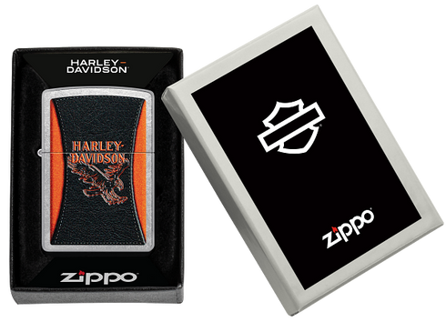 Zippo vžigalnik 47097 Harley-Davidson® Leather Eagle