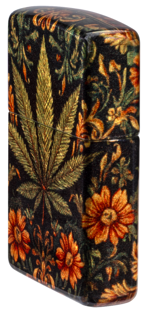 Zippo 47139 vžigalnik Cannabis Leaf and Flowers