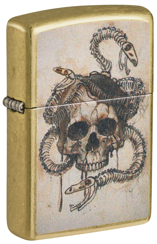 Zippo 47175 vžigalnik Skull and Snake