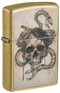 Zippo 47175 vžigalnik Skull and Snake