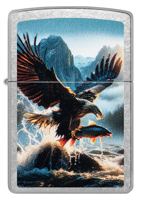 Zippo 47188 vžigalnik Eagle and Fish