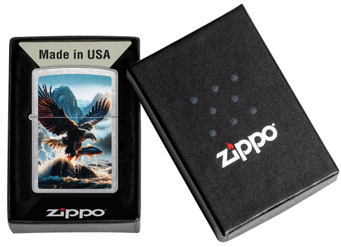 Zippo 47188 vžigalnik Eagle and Fish