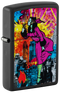 Zippo 47497 vžigalnik City Windy, Black Matte