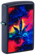 Zippo 47507 vžigalnik Tie Dye MLeaf, Navy Matte
