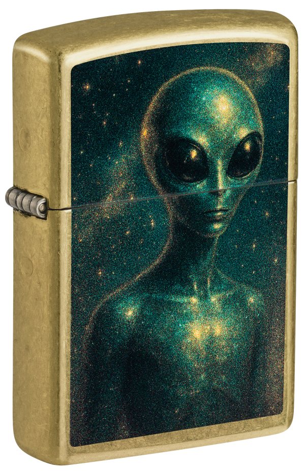 Zippo 47512 vžigalnik Alien, Street Brass