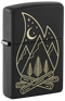 Zippo 47532 vžigalnik Camp Flame, Black Matte