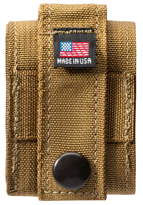 Zippo vžigalnik 49401 Black Crackle in etui Coyote Pouch