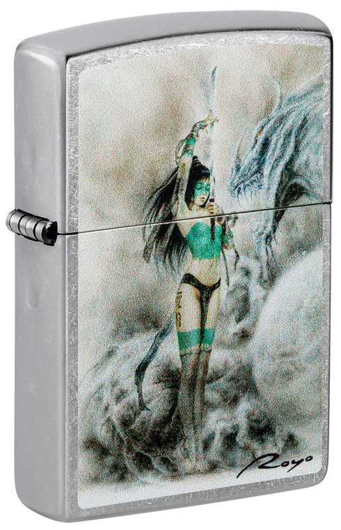 Zippo 48665 vžigalnik Worrior Woman by Luis Royo