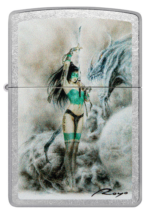 Zippo 48665 vžigalnik Worrior Woman by Luis Royo