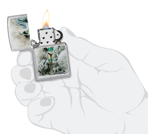 Zippo 48665 vžigalnik Worrior Woman by Luis Royo