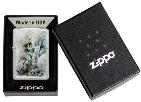 Zippo 48665 vžigalnik Worrior Woman by Luis Royo