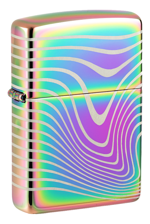 Zippo 48775 vžigalnik Wavy Pattern, Multi Color