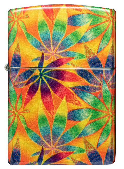 Zippo vžigalnik 48776 Cannabis Tumbled Brass