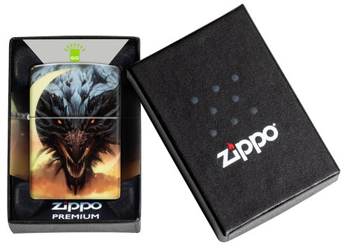 Zippo vžigalnik 48934 Dragon Glow in the Dark