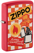 Zippo 48998 vžigalnik Retro Zippo Ad, Red Matte