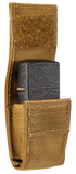 Zippo vžigalnik 49401 Black Crackle in etui Coyote Pouch