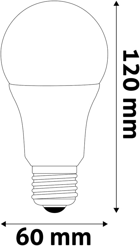Avide 933207 Žarnica LED 9.7W E27 RGB 806lm A60