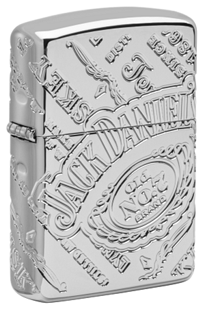 Zippo vžigalnik 60.006.157 Jack Daniels Armor 360°