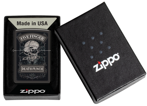 Zippo 60.007.797 vžigalnik Five Finger Death Punch - Skull