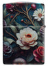 Zippo 46848 vžigalnik Floral Butterfly Skull